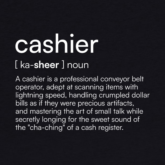 Cashier definition by Merchgard